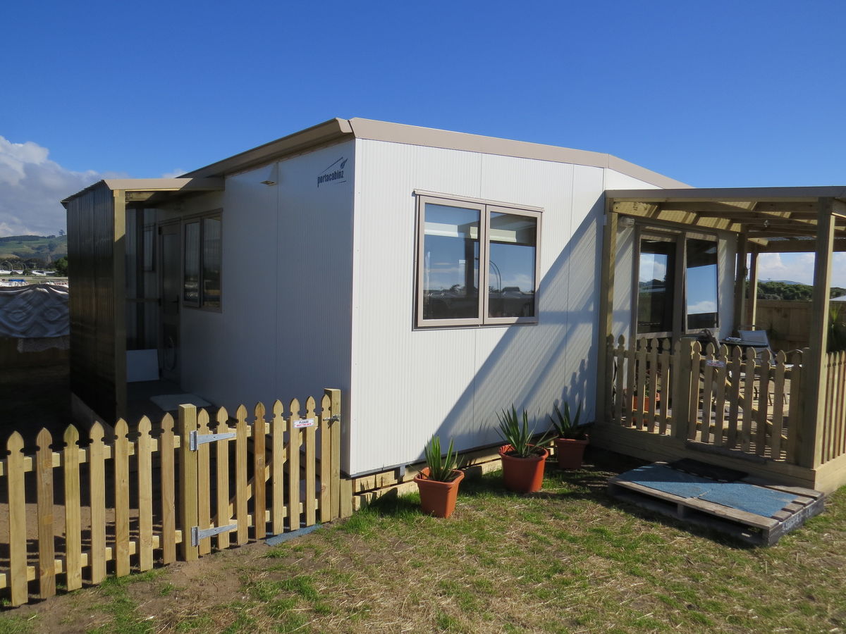 Portable cabin used as a small home